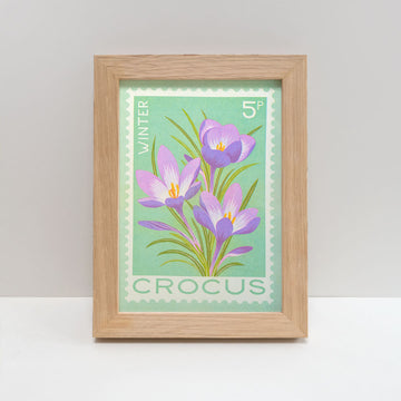Printer Johnson, Vicki Johnson | Crocus, Risograph Print, A5