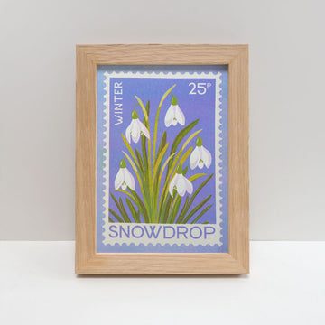 Printer Johnson, Vicki Johnson | Snowdrop, Risograph Print, A5