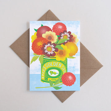Printer Johnson, Vicki Johnson | Golden Syrup, Greeting Card
