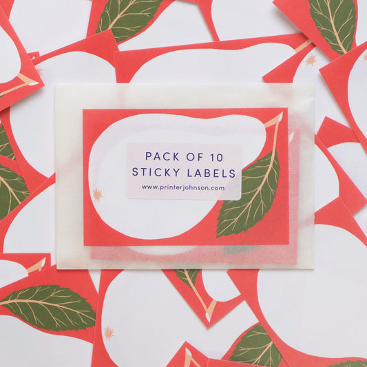Printer Johnson, Vicki Johnson | Sticky Label Pack, Pear