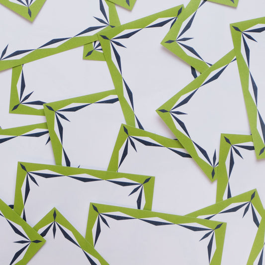 Printer Johnson, Vicki Johnson | Sticky Label Pack, Green Diamond