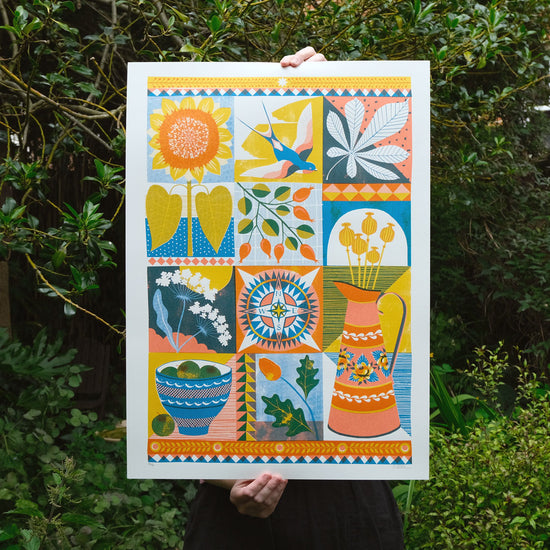 Printer Johnson, Vicki Johnson | September, Screen Print, 50x70cm ...