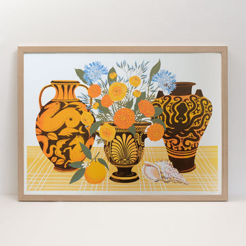 Printer Johnson, Vicki Johnson | Amphora, Screen Print, 50x70cm