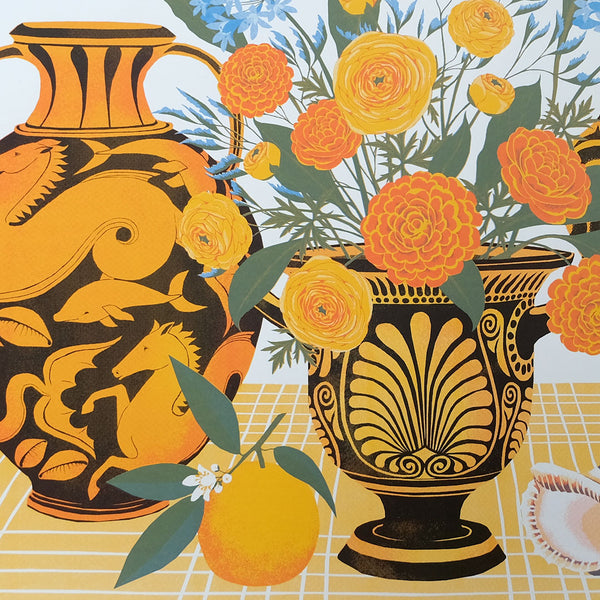 Printer Johnson, Vicki Johnson | Amphora, Screen Print, 50x70cm ...