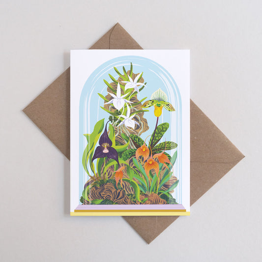 Printer Johnson, Vicki Johnson | Orchid Bell Jar, Greeting Card