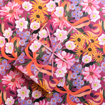 Printer Johnson, Vicki Johnson | Autumn Bouquet, Wrapping Paper