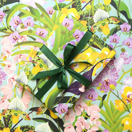 Printer Johnson, Vicki Johnson | Orchids, Wrapping Paper