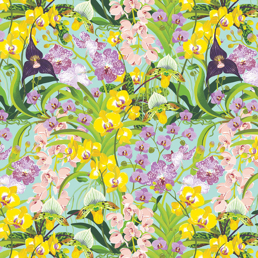 Printer Johnson, Vicki Johnson | Orchids, Wrapping Paper