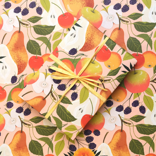 Printer Johnson, Vicki Johnson | Apples & Pears, Wrapping Paper
