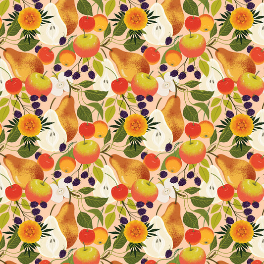 Printer Johnson, Vicki Johnson | Apples & Pears, Wrapping Paper