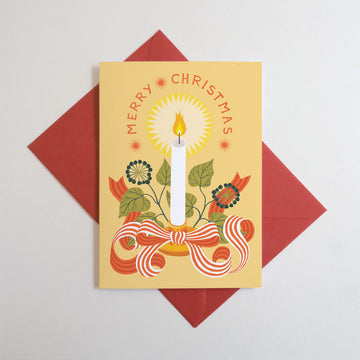 Printer Johnson, Vicki Johnson | Candlelight, Greeting Card