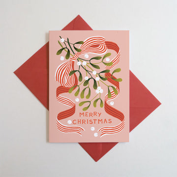 Printer Johnson, Vicki Johnson | Mistletoe, Greeting Card