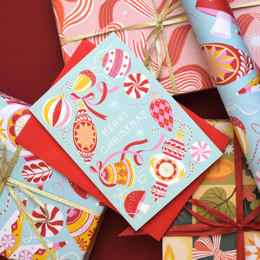 Printer Johnson, Vicki Johnson | Baubles, Christmas Card